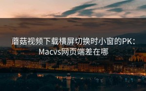 蘑菇视频下载横屏切换时小窗的PK：Macvs网页端差在哪